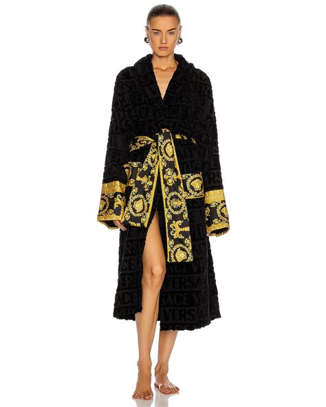 versace ladies bathrobes